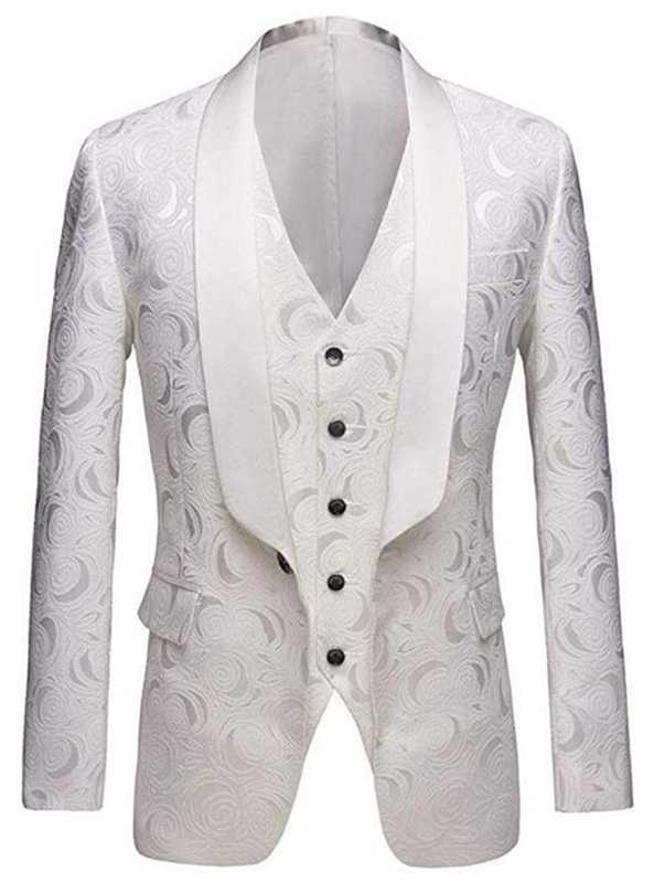 Custom Made Men Suits Shawl Lapel Groom Tuxedos Pattern Best Men Wedding Groomsmen ( Jacket+Vest+Pants+Tie ) E160, Same the picture
Custom Made Men Suits Shawl Lapel Groom Tuxedos Pattern Best Men Wedding Groomsmen ( Jacket+Vest+Pants+Tie ) E160, Same the picture