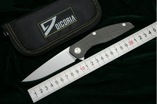 DICORIA Flipper F111 S35VN blade Steel + carbon fiber handle folding knife outdoor camping hunting pocket fruit knive EDC tools
DICORIA Flipper F111 S35VN blade Steel + carbon fiber handle folding knife outdoor camping hunting pocket fruit knive EDC tools
