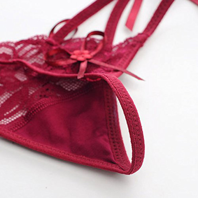 New Fashion Hot Sale Women Sexy Lingerie Lace G-String Pants Briefs Knickers Underwear For Free Shipping