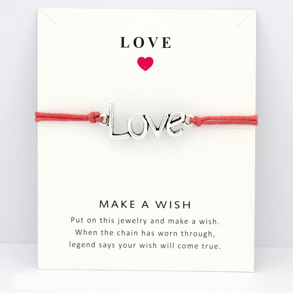 Love Double Hearts Love Antique Silver Charm Card Bracelets Navy Coral Wax Cords Women Men Girl Boy Jewelry Christmas Gift
Love Double Hearts Love Antique Silver Charm Card Bracelets Navy Coral Wax Cords Women Men Girl Boy Jewelry Christmas Gift