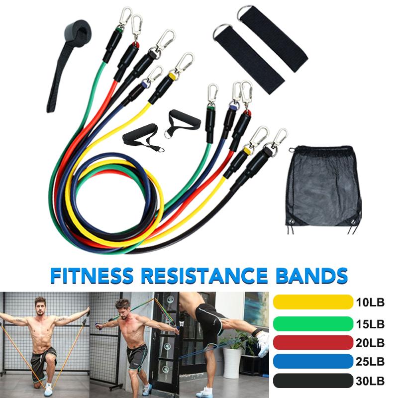 11Pcs/Set Latex Resistance Bands Gym Door Anchor Ankle Straps With Bag Kit Set Yoga Exercise Fitness Band Rubber Loop Tube Bands
11Pcs/Set Latex Resistance Bands Gym Door Anchor Ankle Straps With Bag Kit Set Yoga Exercise Fitness Band Rubber Loop Tube Bands