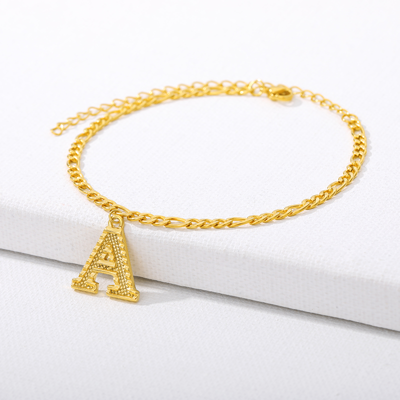 Small Initial Anklet Women Girl Alphabet Jewelry Optional A-Z Letter Ankle Bracelet Stainless Steel Leg Foot Chain Dropshipping
Small Initial Anklet Women Girl Alphabet Jewelry Optional A-Z Letter Ankle Bracelet Stainless Steel Leg Foot Chain Dropshipping