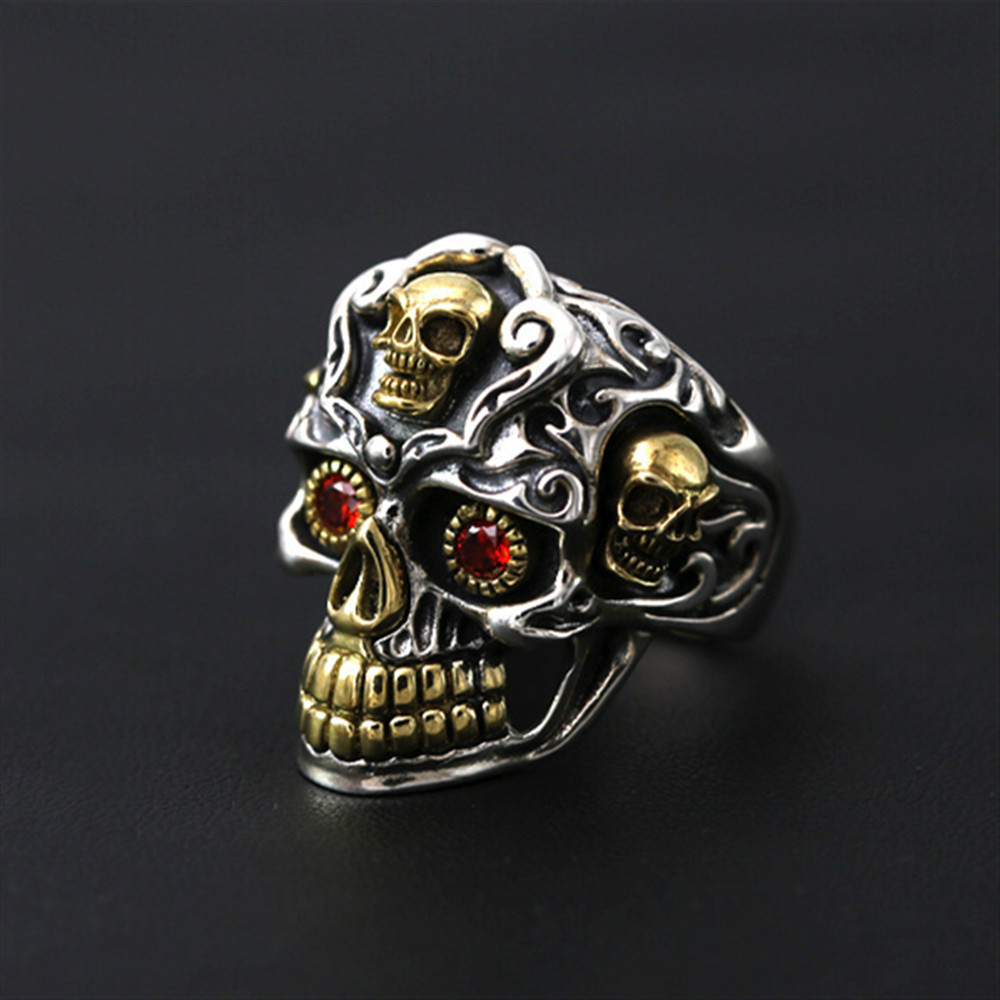 Vintage Gothic Skull Rings Men Fashion Hip Hop Turkish Male Punk Rings Skeleton Steampunk Jewelry Gift
Vintage Gothic Skull Rings Men Fashion Hip Hop Turkish Male Punk Rings Skeleton Steampunk Jewelry Gift