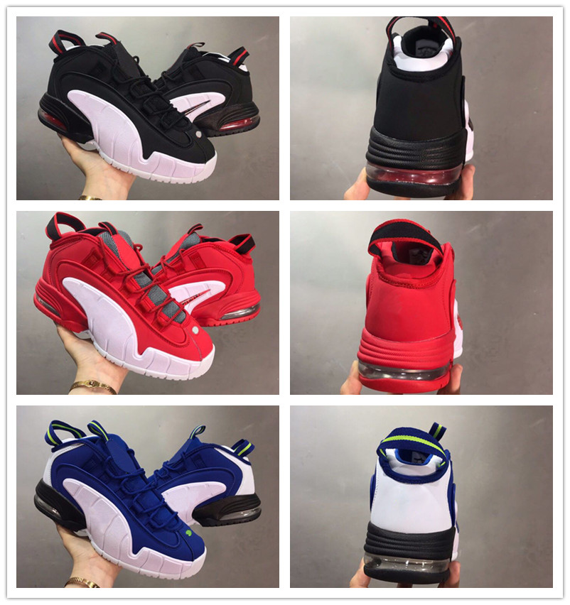 Newest Penny 1 University Red White Black Men basketball shoes Cushion Hardaway Deep Royal Blue Men Athletic sneakers with box
Newest Penny 1 University Red White Black Men basketball shoes Cushion Hardaway Deep Royal Blue Men Athletic sneakers with box
