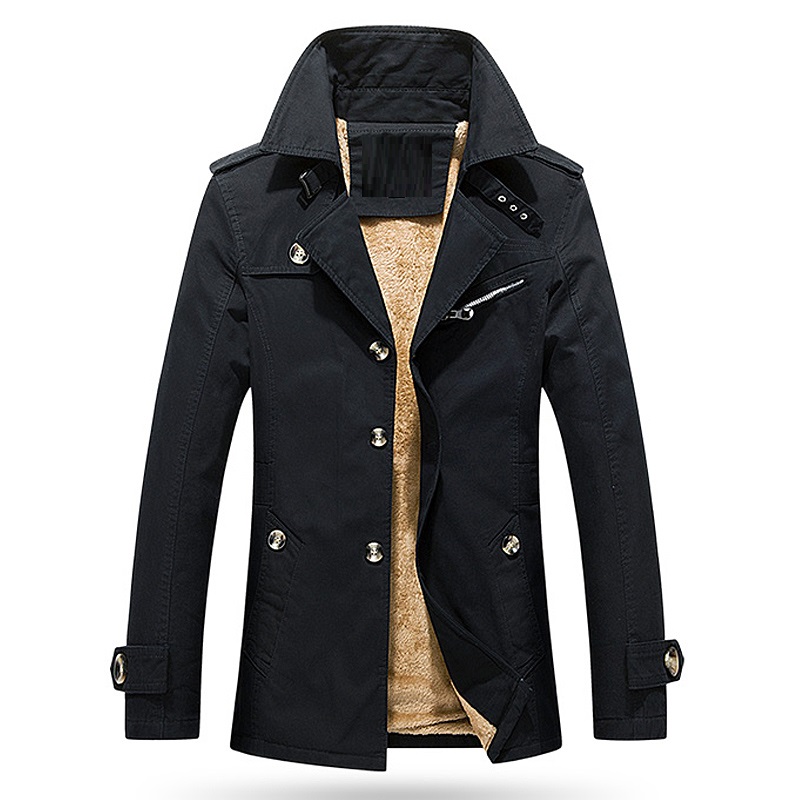Seven Joe New Winter Trench Men Jacket New Plus Velvet Thicken Coats High Quality Windbreaker Jackets Warm Male Clothes, Army green
Seven Joe New Winter Trench Men Jacket New Plus Velvet Thicken Coats High Quality Windbreaker Jackets Warm Male Clothes, Army green