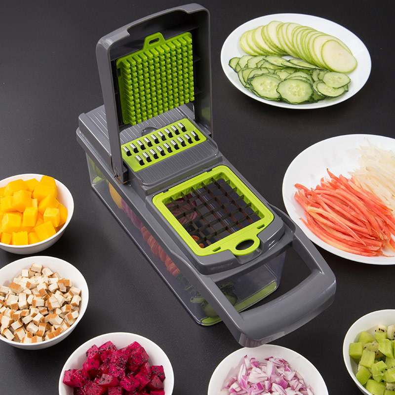 Multi-Function Vegetable Cutting Machine Kitchen Accessories Convenient Fruit Slicer Potato Peeler Carrot Cheese Grater
Multi-Function Vegetable Cutting Machine Kitchen Accessories Convenient Fruit Slicer Potato Peeler Carrot Cheese Grater