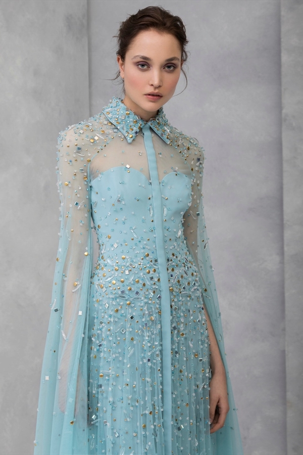 Illusion Long Sleeve Evening Dresses High Neck Sparkly Sequins Prom Gowns Floor Length Tulle Party Dress Wear vestidos de quinceañera