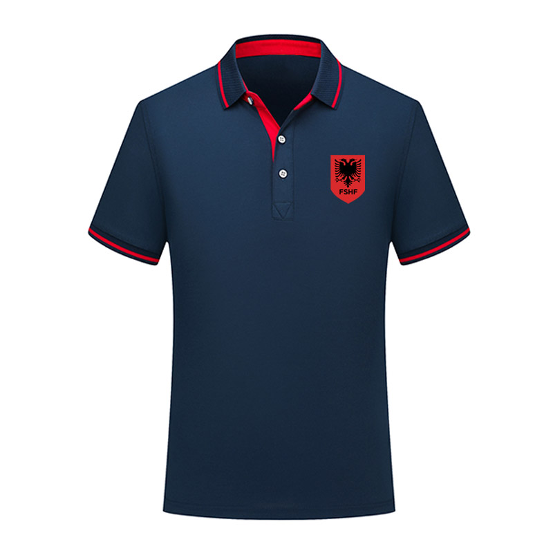 2020 Albania national team Soccer Polo Shirt Football Short Sleeve polos Sports training Polos Football Soccer T-Shirt Jersey Men's Polos, White;black
2020 Albania national team Soccer Polo Shirt Football Short Sleeve polos Sports training Polos Football Soccer T-Shirt Jersey Men's Polos, White;black