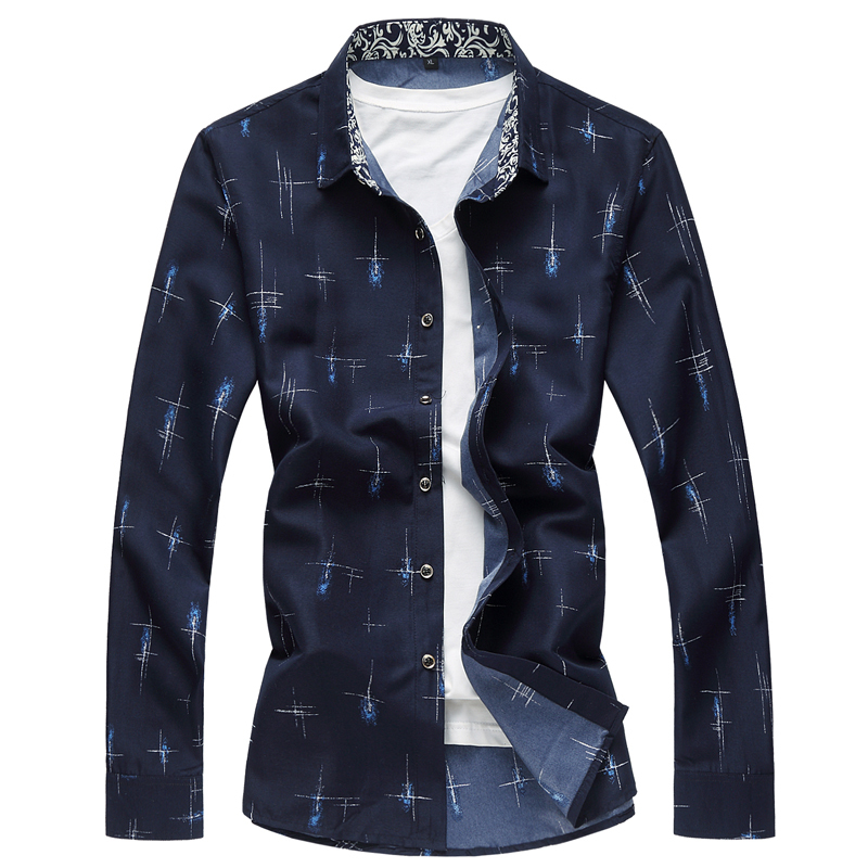 2020 Autumn New Men Print Shirt Fashion Casual Long Sleeve Flower Shirt Big Size 4XL 5XL 6XL 7XL Brand Clothes White Navy
2020 Autumn New Men Print Shirt Fashion Casual Long Sleeve Flower Shirt Big Size 4XL 5XL 6XL 7XL Brand Clothes White Navy