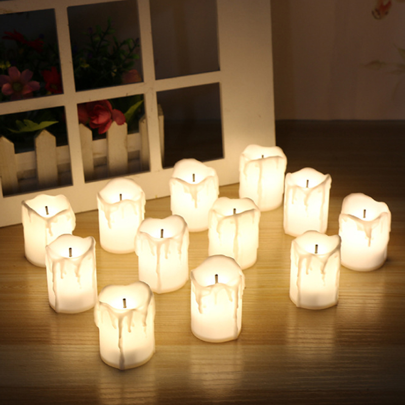 12 PCS of LED Electric Battery Powered Tealight Candles Warm White Flameless for Holiday/Wedding Decoration
12 PCS of LED Electric Battery Powered Tealight Candles Warm White Flameless for Holiday/Wedding Decoration