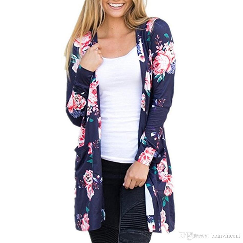 2019 Floral Jackets Winter Cardigans Casual Blouse Outwear Loose Sweater Women Vintage Coats Knitted Tops Pullover Jumper, As picture
2019 Floral Jackets Winter Cardigans Casual Blouse Outwear Loose Sweater Women Vintage Coats Knitted Tops Pullover Jumper, As picture