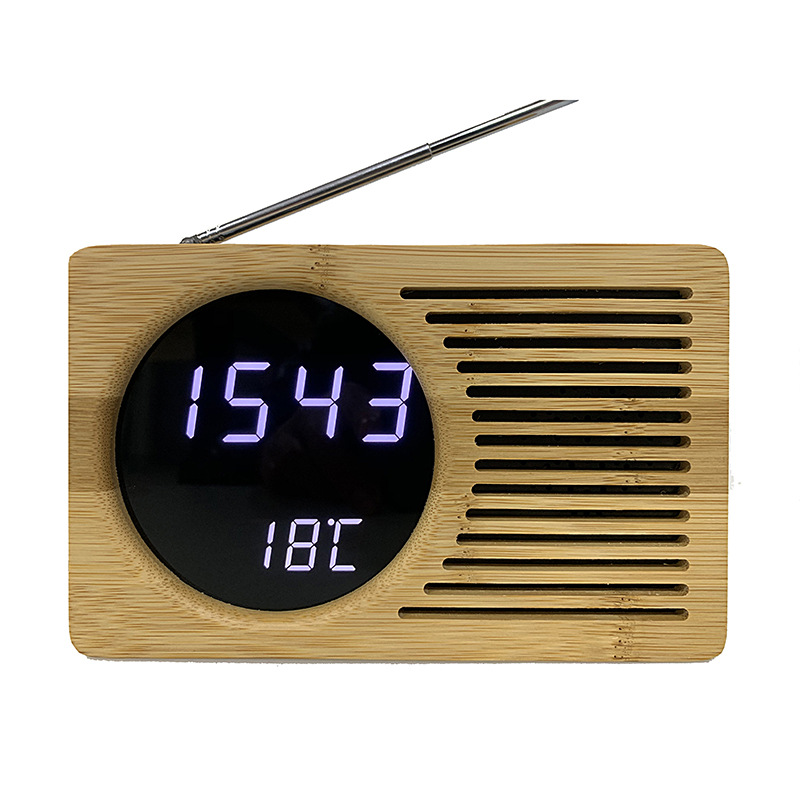 HOT Led Alarm Clock Digital Led Display Voice Control Electric Snooze Radio Alarm Clock Desktop Table Calendar Temperature
HOT Led Alarm Clock Digital Led Display Voice Control Electric Snooze Radio Alarm Clock Desktop Table Calendar Temperature