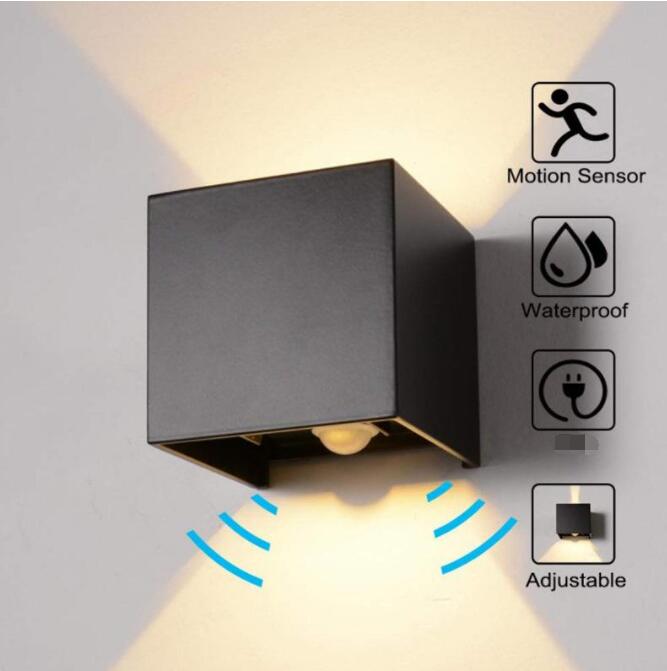 Modern Wall Lamp Outdoor & Indoor Waterpreet LED Radar Sensor Light Adjustable Angle Garden Alluminum Decoreren 12W Arts
Modern Wall Lamp Outdoor & Indoor Waterpreet LED Radar Sensor Light Adjustable Angle Garden Alluminum Decoreren 12W Arts