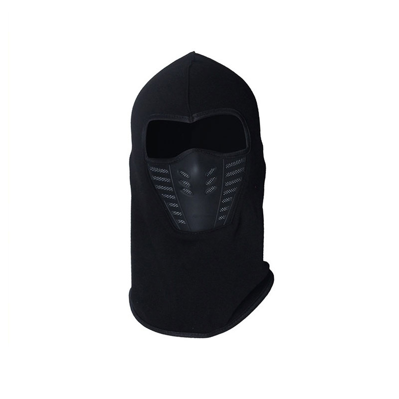 Winter Fleece Warmer Balaclava Motorcycle Face Shield Moto Motocross Motorbike Helmet Liner Biker Cycling Faces Mask