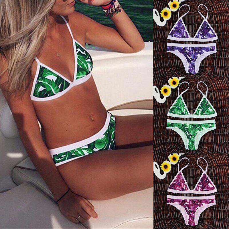 Womail Swimwear Women 2020 leaf Printed Bikini Set Sexy Swimsuit Push Up Padded Bra Swiming suit maio feminino praia #YY14
Womail Swimwear Women 2020 leaf Printed Bikini Set Sexy Swimsuit Push Up Padded Bra Swiming suit maio feminino praia #YY14