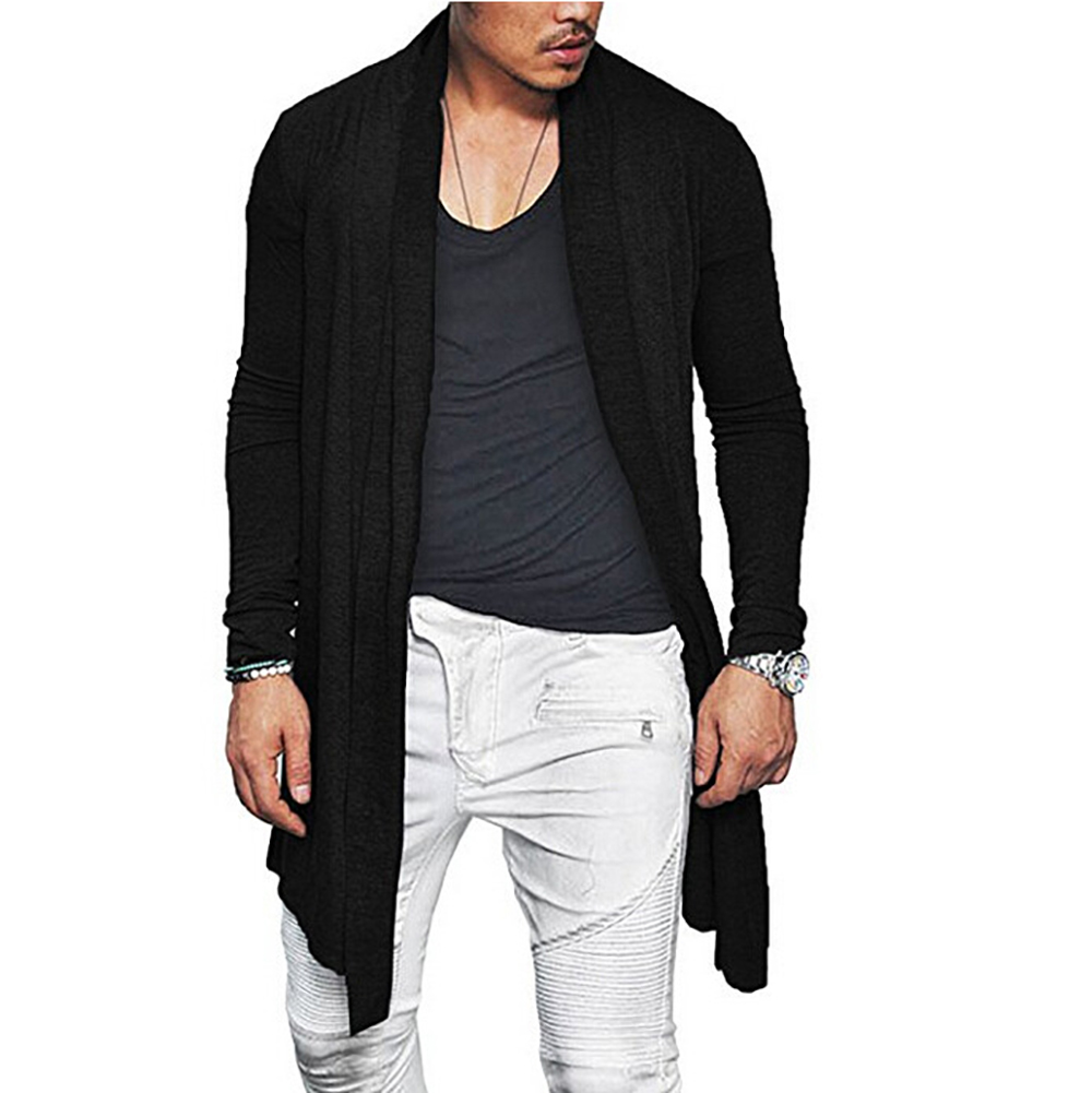 Men' Wear European American Windbreaker Long Style Youth Coat Men Capa Hombre Mens Long Coats, Black
Men' Wear European American Windbreaker Long Style Youth Coat Men Capa Hombre Mens Long Coats, Black
