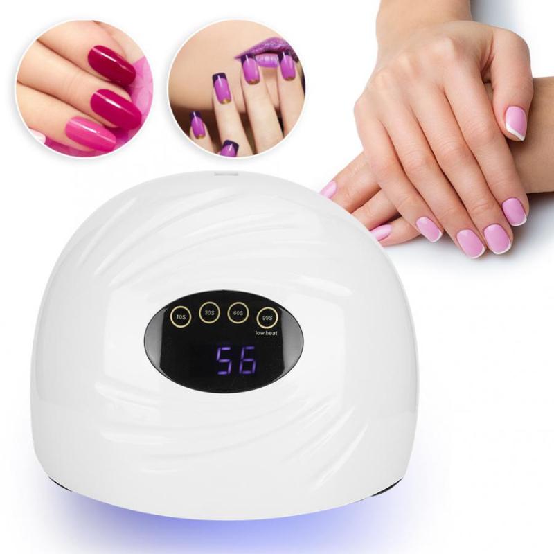 Intelligent 90W Nail Art Lamp Dryer Gel Polish Curing UV/LED Light Manicure Tool, As pic
Intelligent 90W Nail Art Lamp Dryer Gel Polish Curing UV/LED Light Manicure Tool, As pic