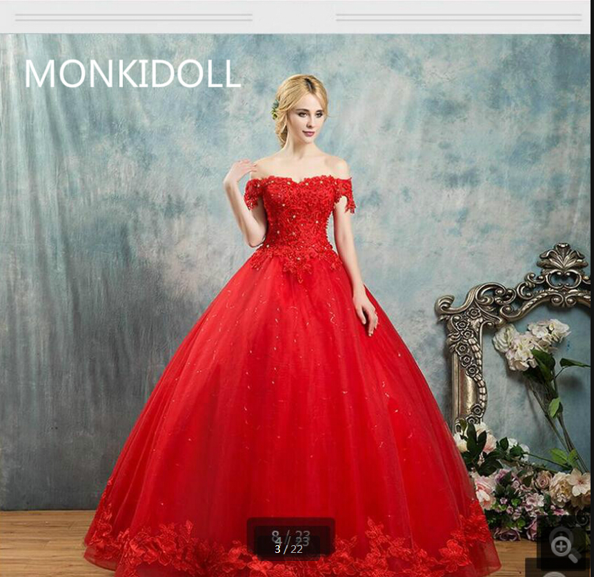 New design ball gown red off the shoulder wedding dress lace appliques beaded v neck bride gowns best selling Vestidos De Noiva
New design ball gown red off the shoulder wedding dress lace appliques beaded v neck bride gowns best selling Vestidos De Noiva