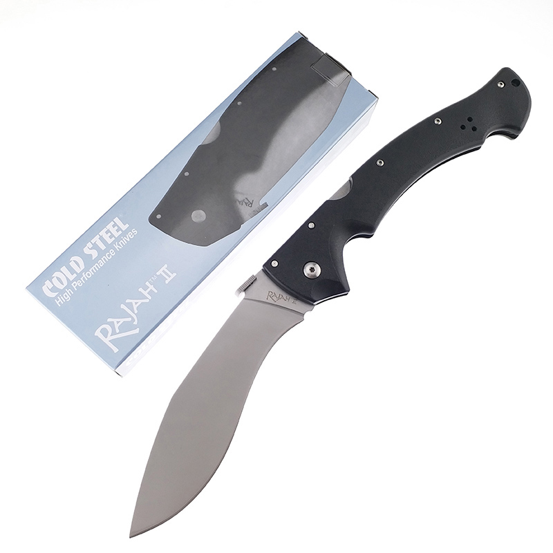 Cold steel Rajah 2 high hardness sharp blade folding tactical hunting knife ABS handle Pocket Camping Survival rescue hunting outdoor Knife
Cold steel Rajah 2 high hardness sharp blade folding tactical hunting knife ABS handle Pocket Camping Survival rescue hunting outdoor Knife
