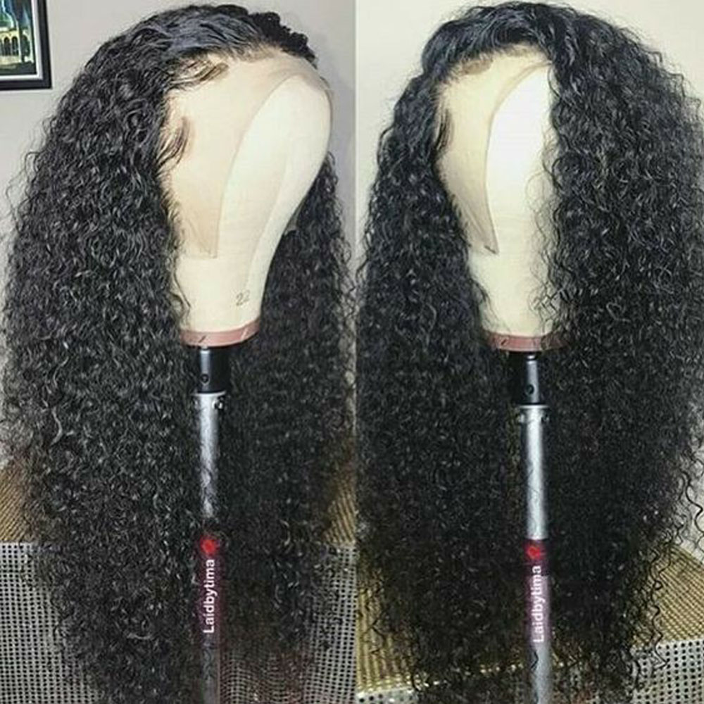 Full lace wig 360 frontal Pre Plucked With Baby Hair Brazilian Deep Wave 150%density Lace Front Human Hairs Wigs Diva2