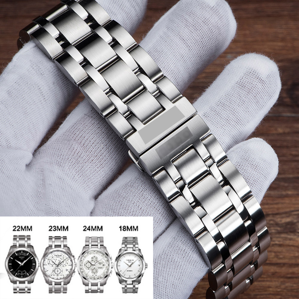 Stainless Steel Watch Strap Watch Band 18mm, 22mm, 23mm, 24mm Watchband For Tissot 1853 T035 (only) Women/men's Watchband T190705
Stainless Steel Watch Strap Watch Band 18mm, 22mm, 23mm, 24mm Watchband For Tissot 1853 T035 (only) Women/men's Watchband T190705
