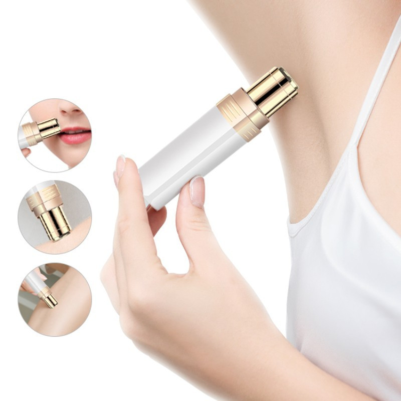 Mini Trimmer Electric Shaver Lipstick Body Hair Removal Razor Women Facial Epilator Lady Shaving Hair Remover Depilation Machine Armpits
Mini Trimmer Electric Shaver Lipstick Body Hair Removal Razor Women Facial Epilator Lady Shaving Hair Remover Depilation Machine Armpits
