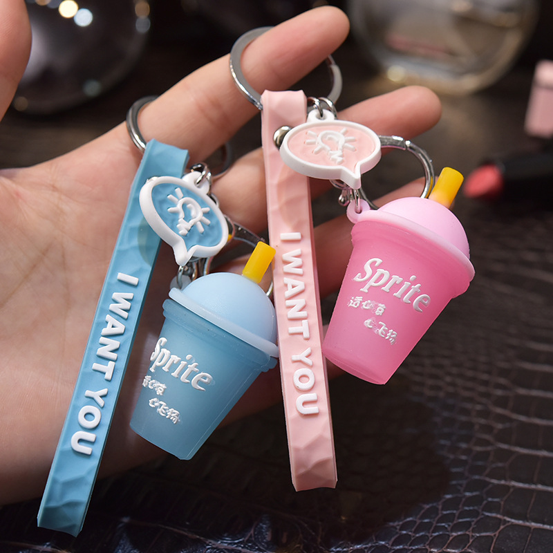 Soft Candy-colored Milk Simulation Beverage Keychain Pendant PVC Faceted Leather Rope Ornament Gift Wholesale
Soft Candy-colored Milk Simulation Beverage Keychain Pendant PVC Faceted Leather Rope Ornament Gift Wholesale