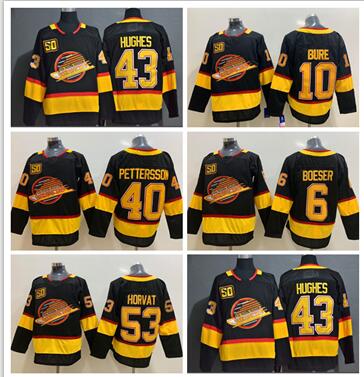 New 10 Pavel Bure Vancouver Canucks 50th Jerseys 43 Quinn Hughes 40 Elias Pettersson 6 Brock Boeser 53 Bo Horvat 89 Alexander Mogilny Jersey
New 10 Pavel Bure Vancouver Canucks 50th Jerseys 43 Quinn Hughes 40 Elias Pettersson 6 Brock Boeser 53 Bo Horvat 89 Alexander Mogilny Jersey