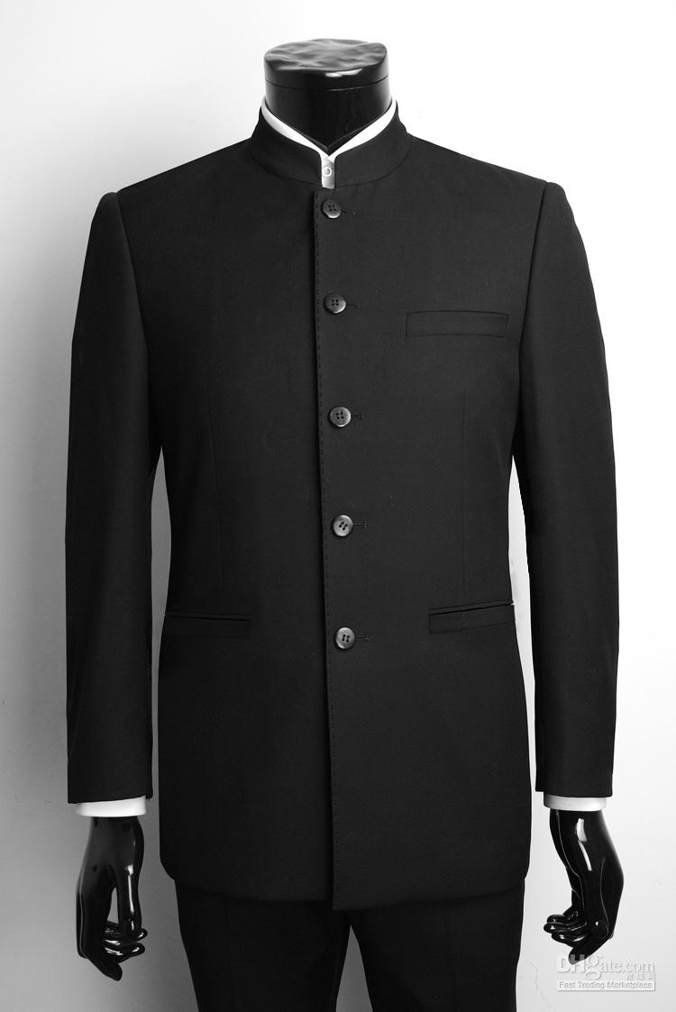 Classic Mandarin Lapel tuxedos groom wedding men suits mens wedding suits tuxedo costumes de smoking pour hommes men(Jacket+Pants+Tie) 190, Same as image
Classic Mandarin Lapel tuxedos groom wedding men suits mens wedding suits tuxedo costumes de smoking pour hommes men(Jacket+Pants+Tie) 190, Same as image