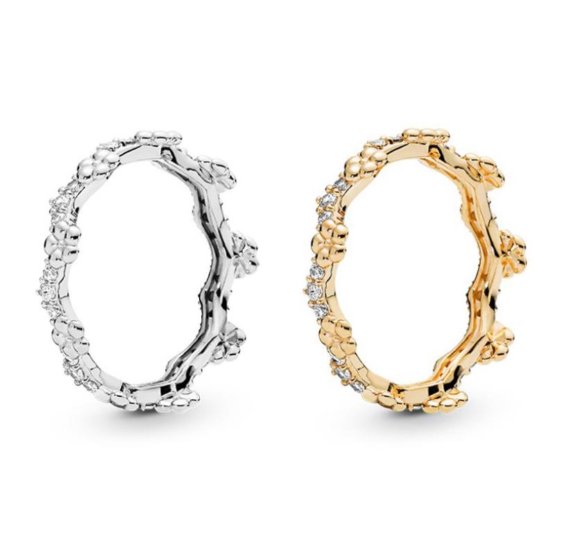 18K gold Yellow Gold plated Enchanted Crown flower RING Original Box for Pan 925 Sterling Silver Diamond Women Wedding Ring Set W161
18K gold Yellow Gold plated Enchanted Crown flower RING Original Box for Pan 925 Sterling Silver Diamond Women Wedding Ring Set W161