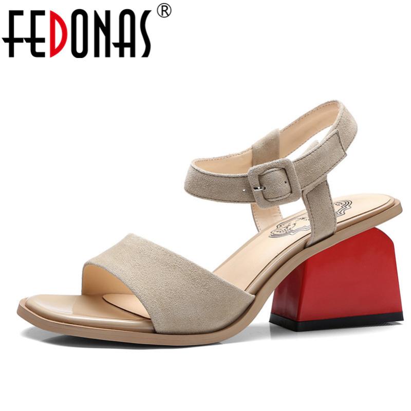 FEDONAS 2020 New High Heels Sandals Women Cross Strappy Summer Genuine Leather Shoes Woman Retro Suede Wedding Party Shoes, Black
FEDONAS 2020 New High Heels Sandals Women Cross Strappy Summer Genuine Leather Shoes Woman Retro Suede Wedding Party Shoes, Black
