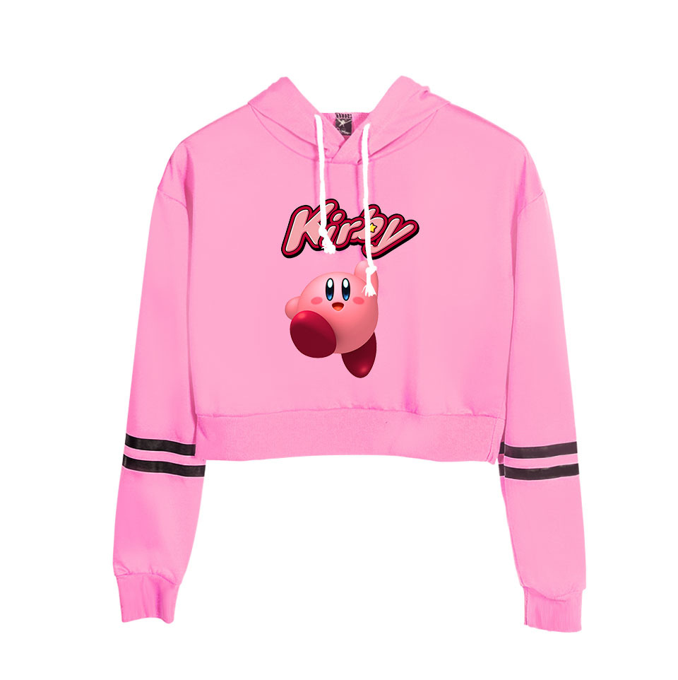 Anime Cute Kirby Pink Crop Top Hoodie Harajuku Cropped Sweatshirt Streetwear Hip Hop Long Sleeves Pullover Tops Sudaderas, 002
Anime Cute Kirby Pink Crop Top Hoodie Harajuku Cropped Sweatshirt Streetwear Hip Hop Long Sleeves Pullover Tops Sudaderas, 002