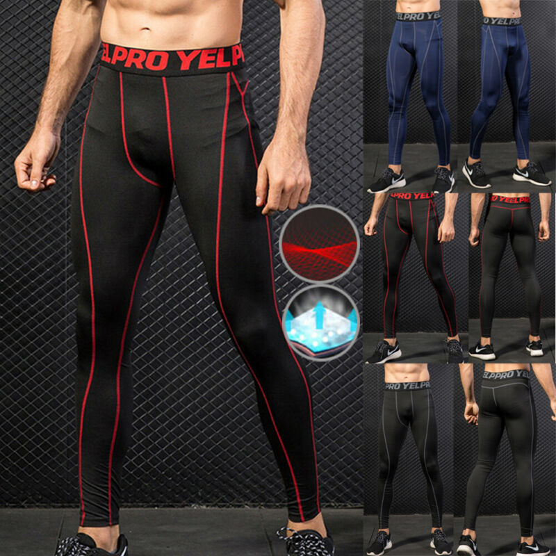 Casual Men Tight Long Pants High Waist Quicky Dry Breathable Sports Fitness Skinny Trousers, Black
Casual Men Tight Long Pants High Waist Quicky Dry Breathable Sports Fitness Skinny Trousers, Black