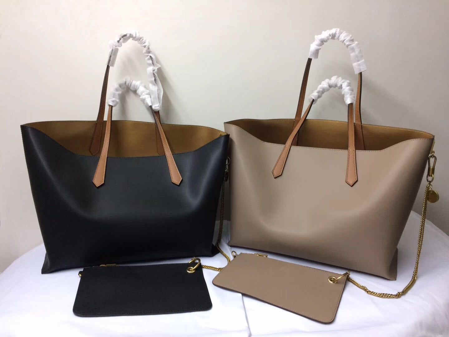 2019 luxury designer handbag gold leather interior color high-end atmosphere large capacity single shoulder shopping bag for ladies, Black
2019 luxury designer handbag gold leather interior color high-end atmosphere large capacity single shoulder shopping bag for ladies, Black