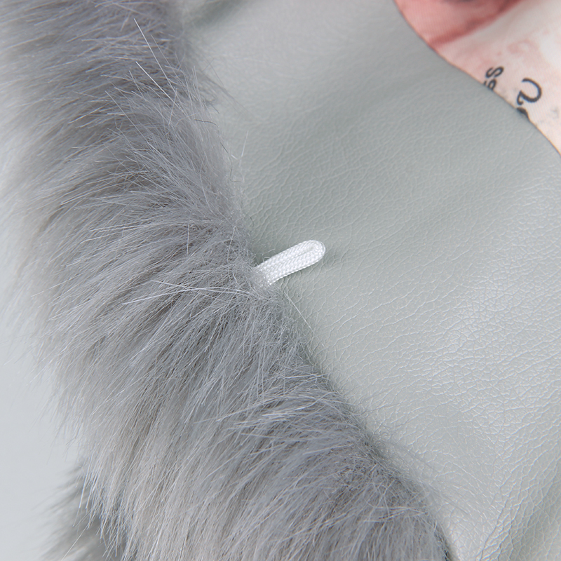 New Fashion Faux Fur Coat Winter Coat Women Waist Fur Gilet Women's Jacket Vest For Ladies