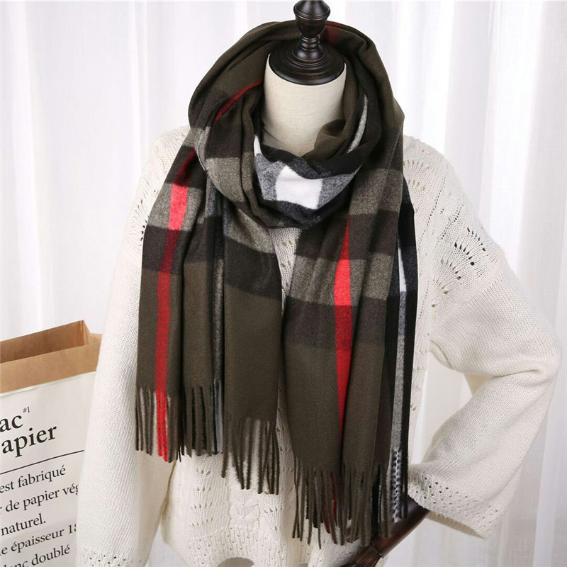cashmere scarf High-end soft thick WOOL scarfS fashion men's and women's scarves 200*70cm
cashmere scarf High-end soft thick WOOL scarfS fashion men's and women's scarves 200*70cm