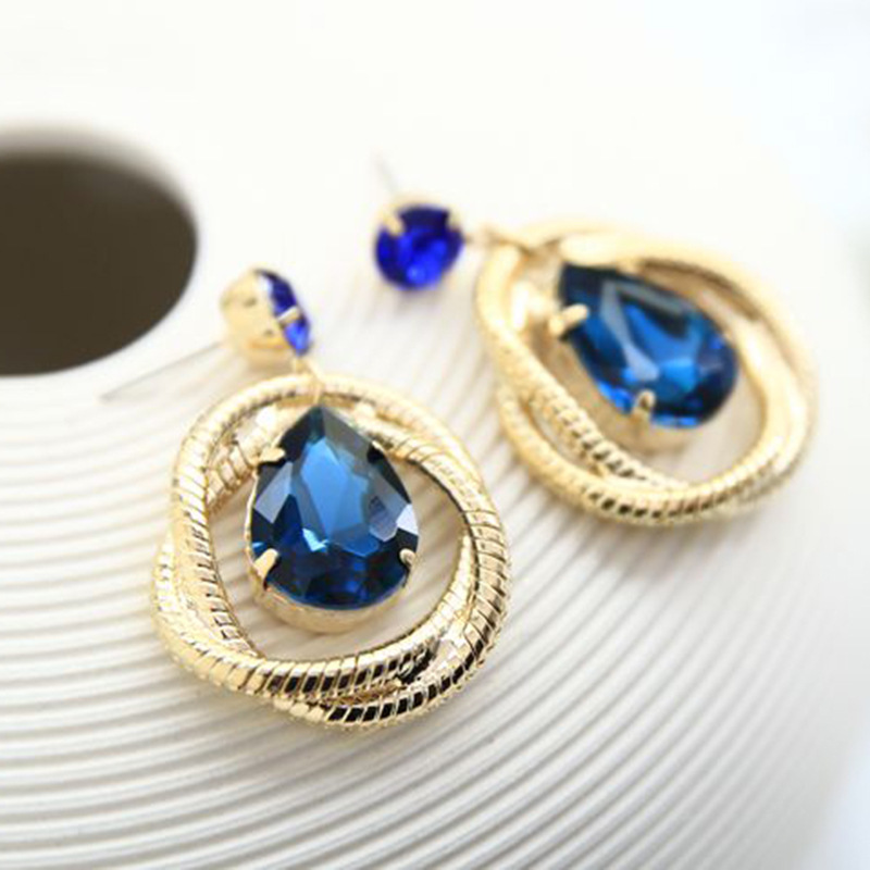 Earrings Crystal Ear Nail Defence Allergy Earring Ornaments