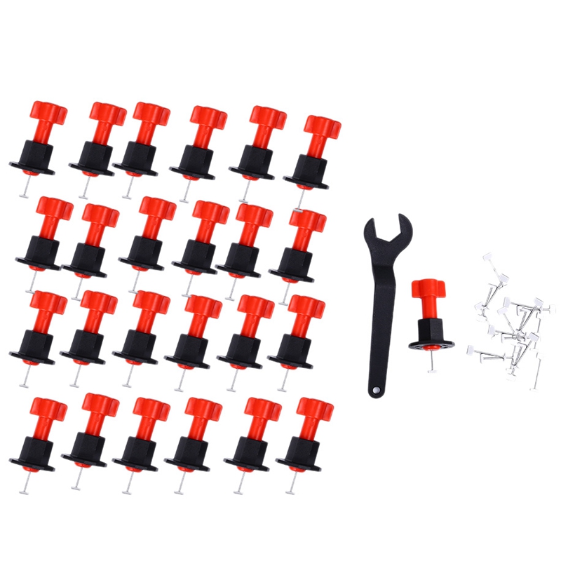 25Pcs/Set Level Wedges Tile Spacers For Flooring Wall Tile Leveling System Leveler Locator Spacers Plier
25Pcs/Set Level Wedges Tile Spacers For Flooring Wall Tile Leveling System Leveler Locator Spacers Plier