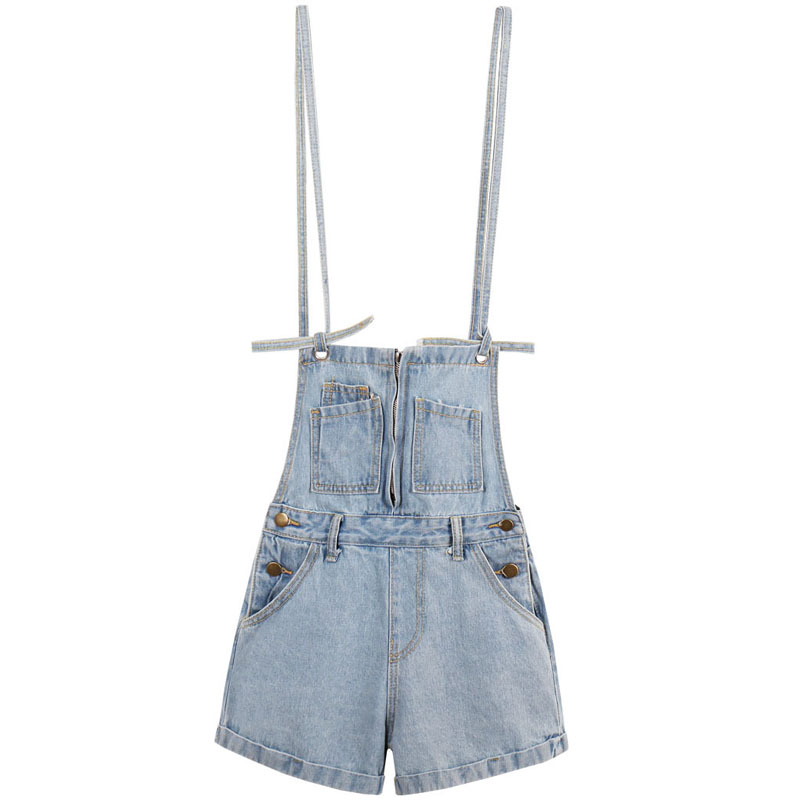 Straps Denim Shorts Women Jeans Short High-waisted Blue Slim Versatile Denim Straps Pants Shorts Women' Fashion Summer, Light blue
Straps Denim Shorts Women Jeans Short High-waisted Blue Slim Versatile Denim Straps Pants Shorts Women' Fashion Summer, Light blue