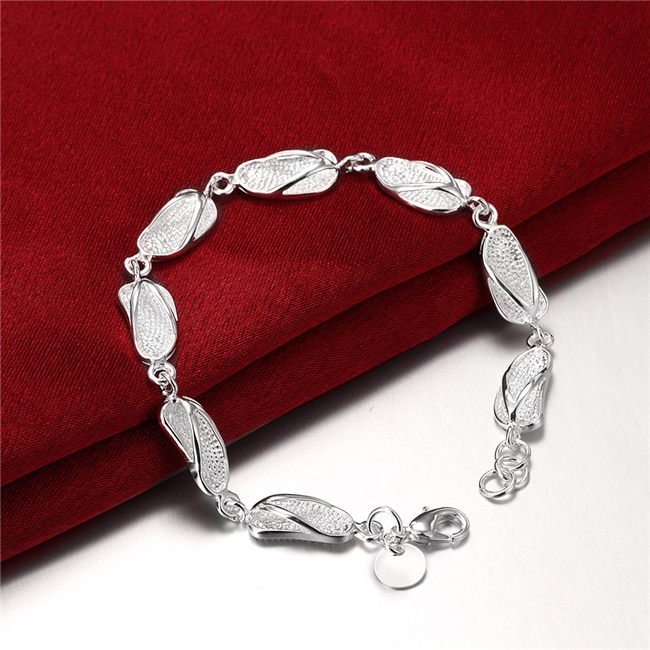 Hot sale best gift 925 silver Full slippers Bracelet DFMCH155,brand new fashion 925 sterling silver plated Chain link bracelets