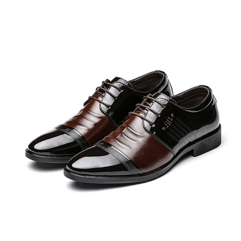 Hot Sale-leather black formal shoes men office shoes men wedding shoes zapatos para hombre sapatos masculinos heren schoenen erkek ayakkabi