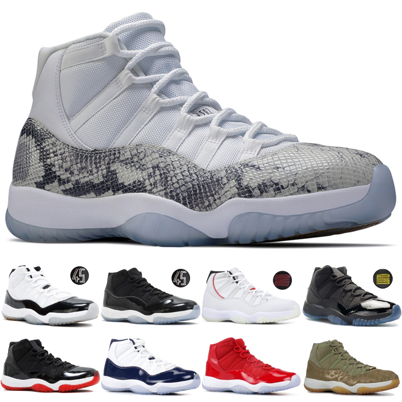 11 11s Ovo Snake Piece Light Bone Low Pink Basketball shoes for men 72-10 Bred Concord 45 Gamma Blue Green Sport sneakers, White;red
11 11s Ovo Snake Piece Light Bone Low Pink Basketball shoes for men 72-10 Bred Concord 45 Gamma Blue Green Sport sneakers, White;red