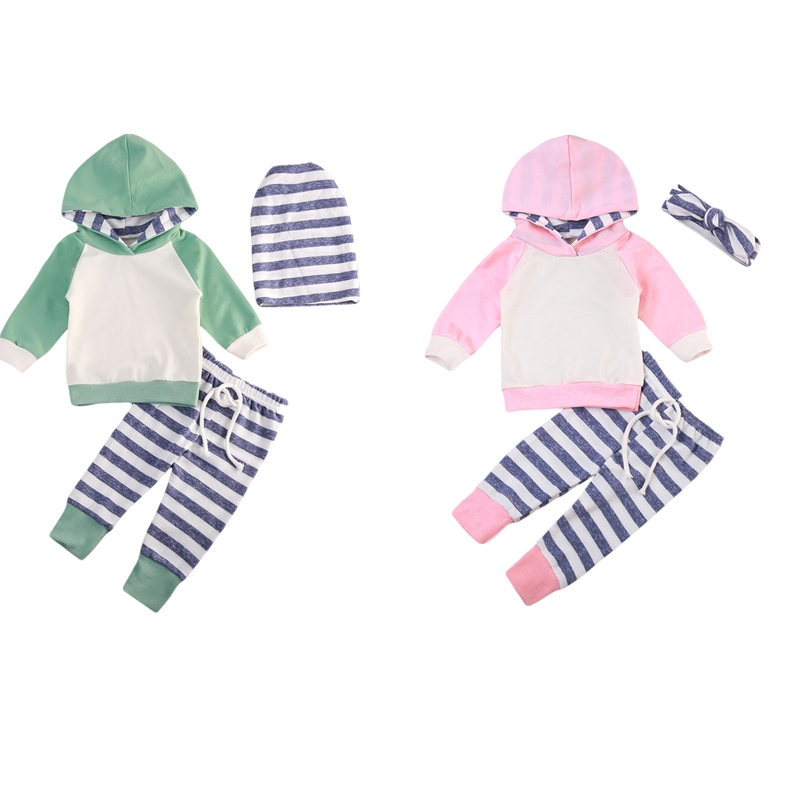 3PCS Baby Girl Long Sleeve Patchwkro Hooded Boy Sweatshirt +Striped Leggings Pants Newborn Outfits Set 0-24M, Pink
3PCS Baby Girl Long Sleeve Patchwkro Hooded Boy Sweatshirt +Striped Leggings Pants Newborn Outfits Set 0-24M, Pink