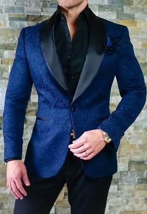 Blue Burgundy Wedding Tuxedos Mens Formal classic lapel Single Breasted skinny fit Groom Wear beach garden wedding jacquard Jacket And Vest