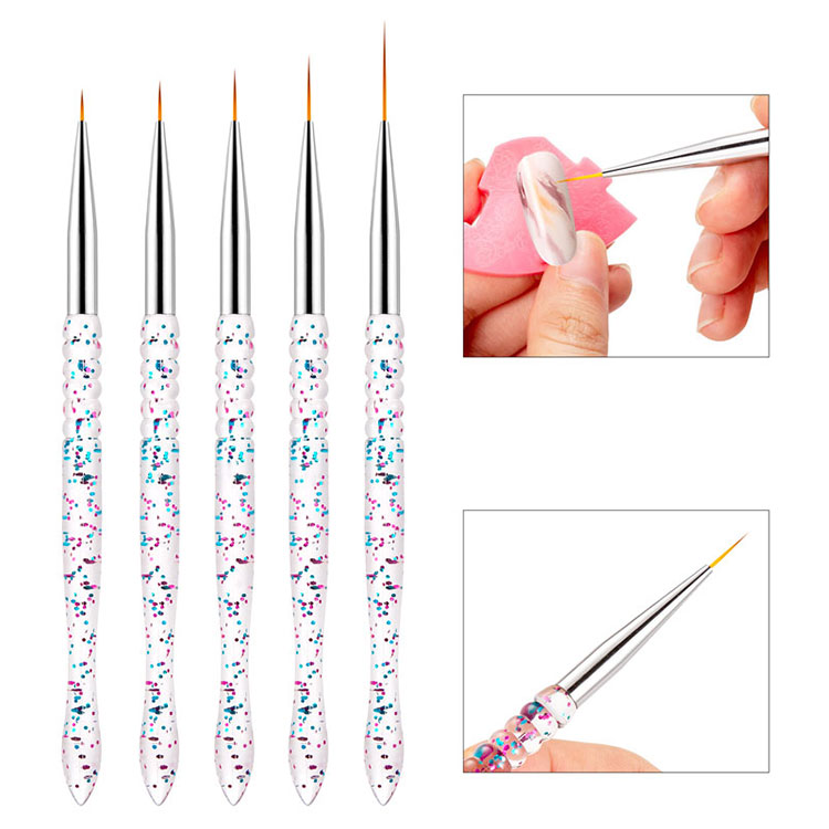5Pcs/Set Nail Art Liner Painting Brush Acrylic Handle DIY UV Gel Grid Stripes Line Drawing Pen Manicure Tools 7/9/11/15/20mm, Yellow
5Pcs/Set Nail Art Liner Painting Brush Acrylic Handle DIY UV Gel Grid Stripes Line Drawing Pen Manicure Tools 7/9/11/15/20mm, Yellow