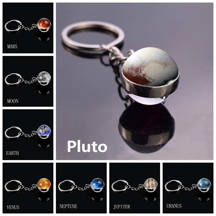Pluto Uranus Neptune Planet Key Chain Solar System Sun Earth Moon Glass Ball Keychain Nebula Galaxy Star Keyring Keyfob Gift
Pluto Uranus Neptune Planet Key Chain Solar System Sun Earth Moon Glass Ball Keychain Nebula Galaxy Star Keyring Keyfob Gift