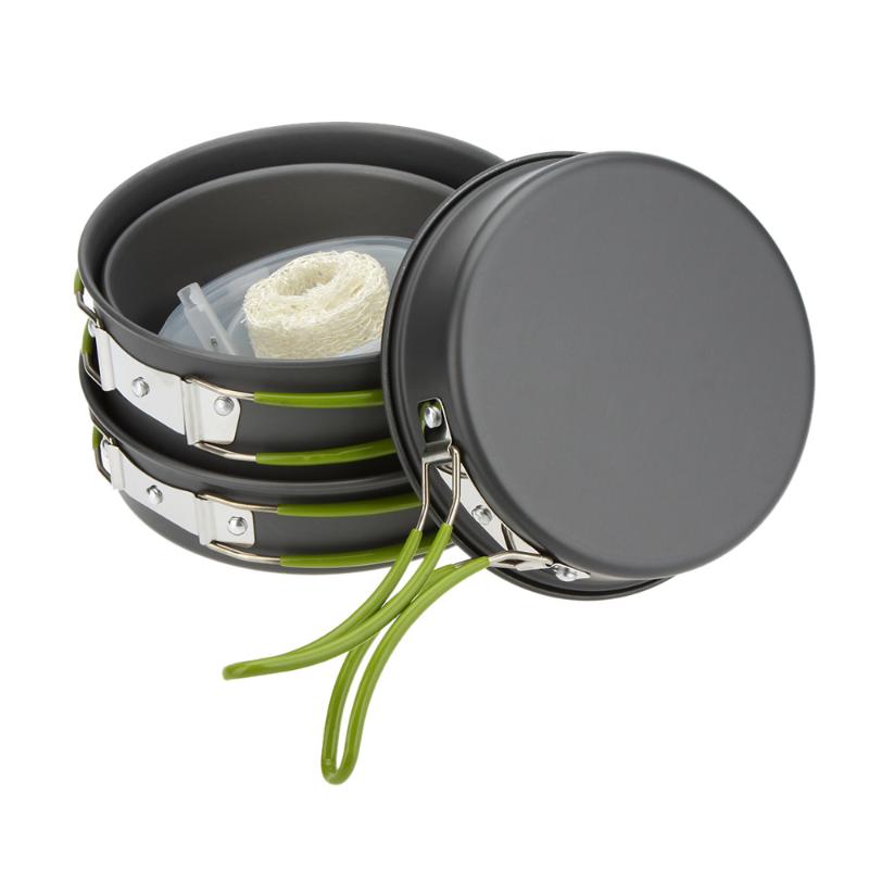 Lixada Portable Outdoor Tableware Camping Cookware 2-3 People Multifunctional Portable Cooking Set for Outdoor Stove
Lixada Portable Outdoor Tableware Camping Cookware 2-3 People Multifunctional Portable Cooking Set for Outdoor Stove
