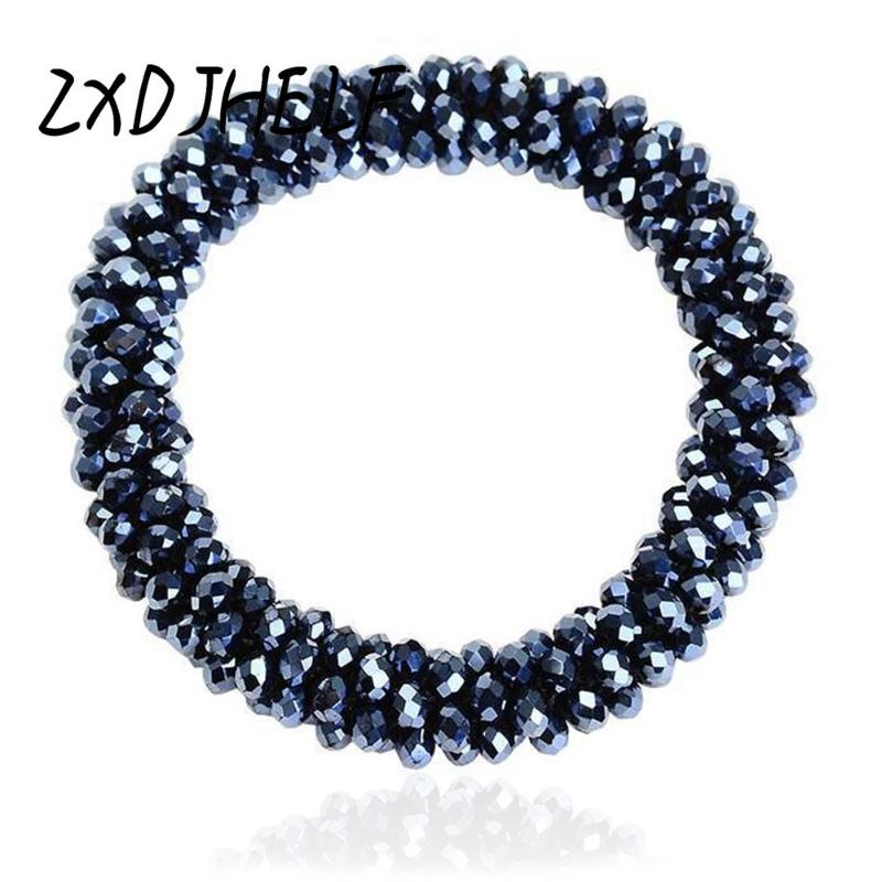 ZXDJHELF Rhinestone Women Scrunchies Glitter Crystal Elastic Hair Bands Vintage Rubber Band INS Hairwear Hair Accessories F559
ZXDJHELF Rhinestone Women Scrunchies Glitter Crystal Elastic Hair Bands Vintage Rubber Band INS Hairwear Hair Accessories F559