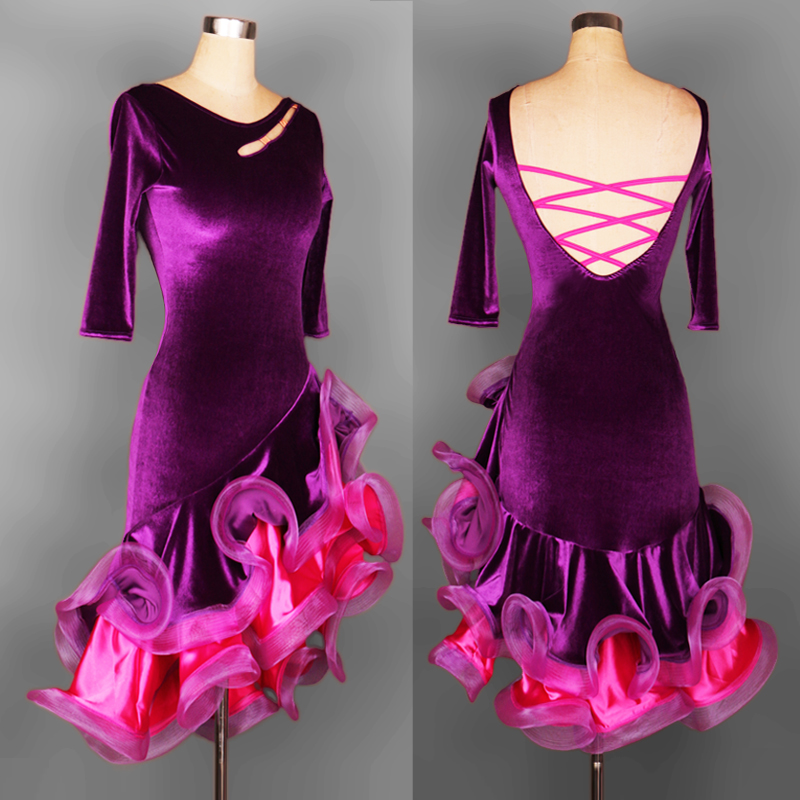New Latin Dance Performance Clothing Women High-end Custom Professional Latin Dance Competition Clothes Dress, Picture color
New Latin Dance Performance Clothing Women High-end Custom Professional Latin Dance Competition Clothes Dress, Picture color