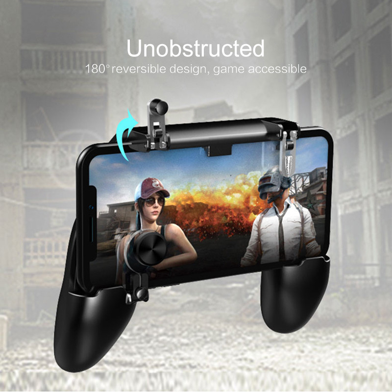 Universal Mobile Game Controller Joysticks Mobile Joystick Gamepad Metal L1 R1 Button For Samsung Phone for iPhone Gaming Pad